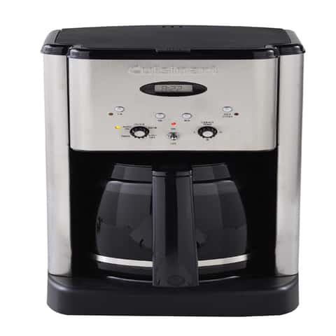 Cuisinart 12-Cup Brew Central Programmable Coffeemaker Black Stainless