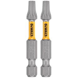 DeWalt Max Fit Torx #25 X 2 in. L Screwdriver Bit Set Steel 2 pk