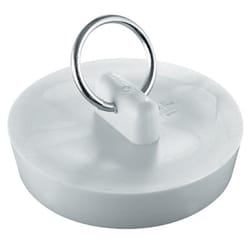 PlumbCraft 1-3/4 in. White Rubber Sink Stopper