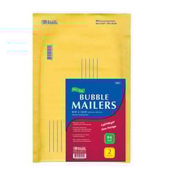 Bazic Products 13.5 in. W X 9.5 in. L No. 4 Brown Padded Envelope 2 pk