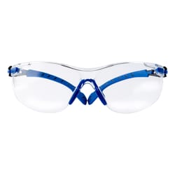 3M Scotchgard Anti-Fog Safety Glasses Clear Lens Black/Blue Frame 1 pk