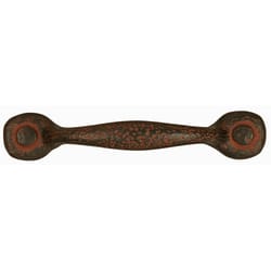 Hickory Hardware Refined Rustic Rustic Bar Cabinet Pull 3 in. Rust Brown 1 pk