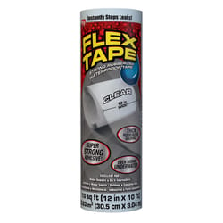 Flex Seal Family of Products Flex Tape 12 in. W X 10 ft. L Clear Waterproof Repair Tape