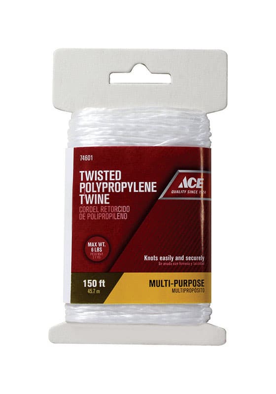 Ace 600 ft. L White Twisted Poly Kite Twine Ace 600 ft. L White Twisted Poly Kite Twine