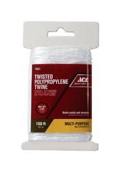 Ace 150 ft. L White Twisted Poly Twine