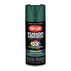 Krylon Fusion All-In-One Gloss Hunter Green Paint+Primer Spray Paint 12 oz