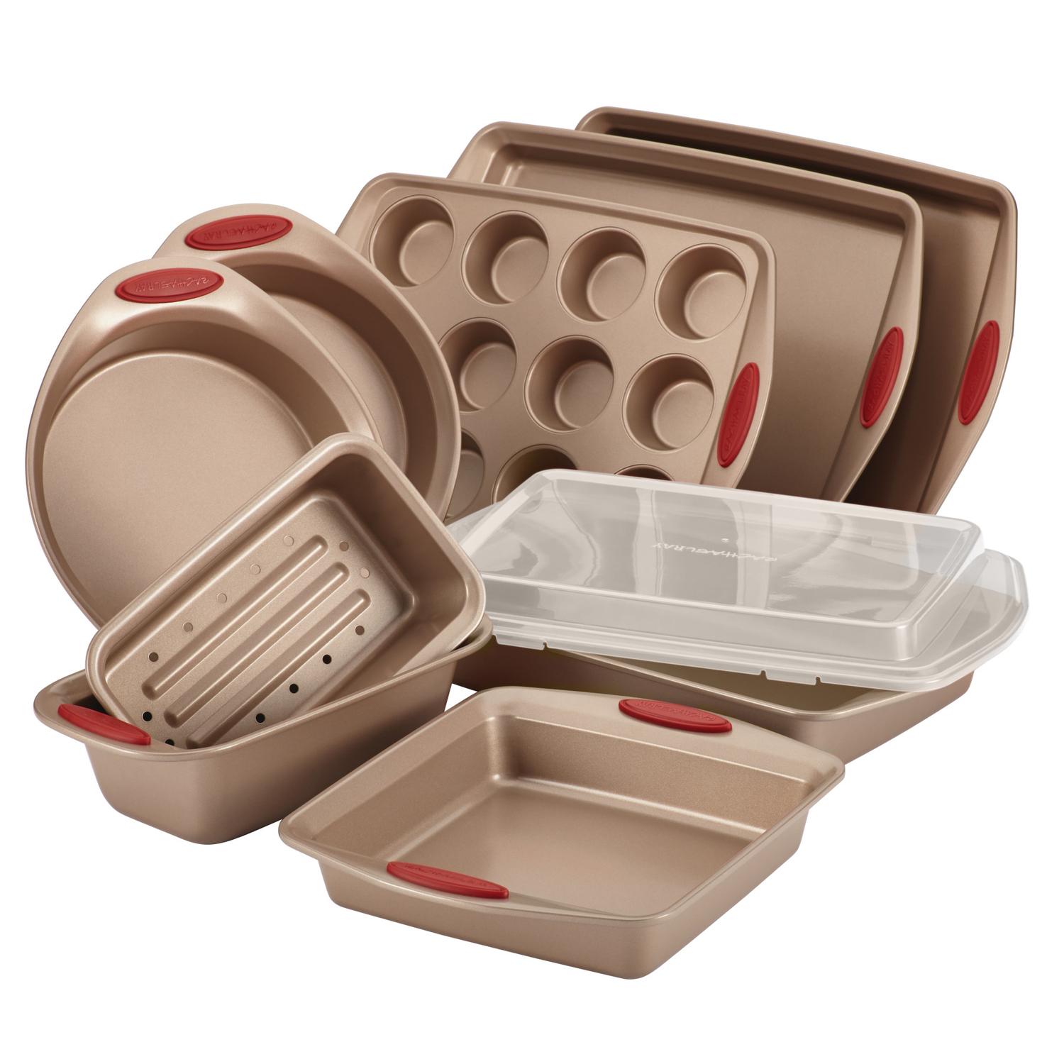 Rachael Ray Cucina Bake Set Brown Sansujyuku sansujyuku.com