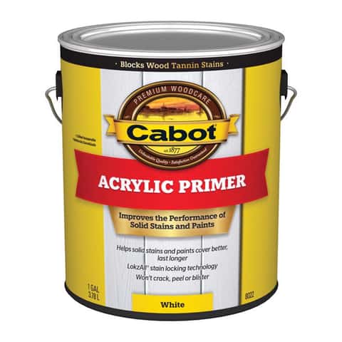 Cabot White Acrylic Primer 1 gal - Ace Hardware