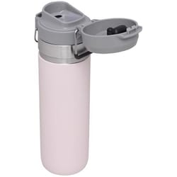 Stanley The Quick Flip 24 oz Double Wall Vacuum Insulation Rose Quartz BPA Free Insulated Bottle