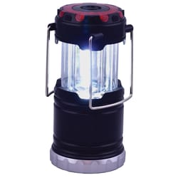 Blazing LEDz 200 lm Black/Red LED Pop Up Lantern