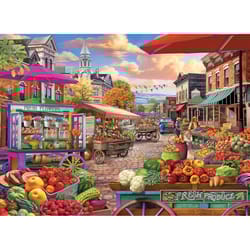 Eurographics Main Street Market Jigsaw Puzzles Multicolored 500 pc
