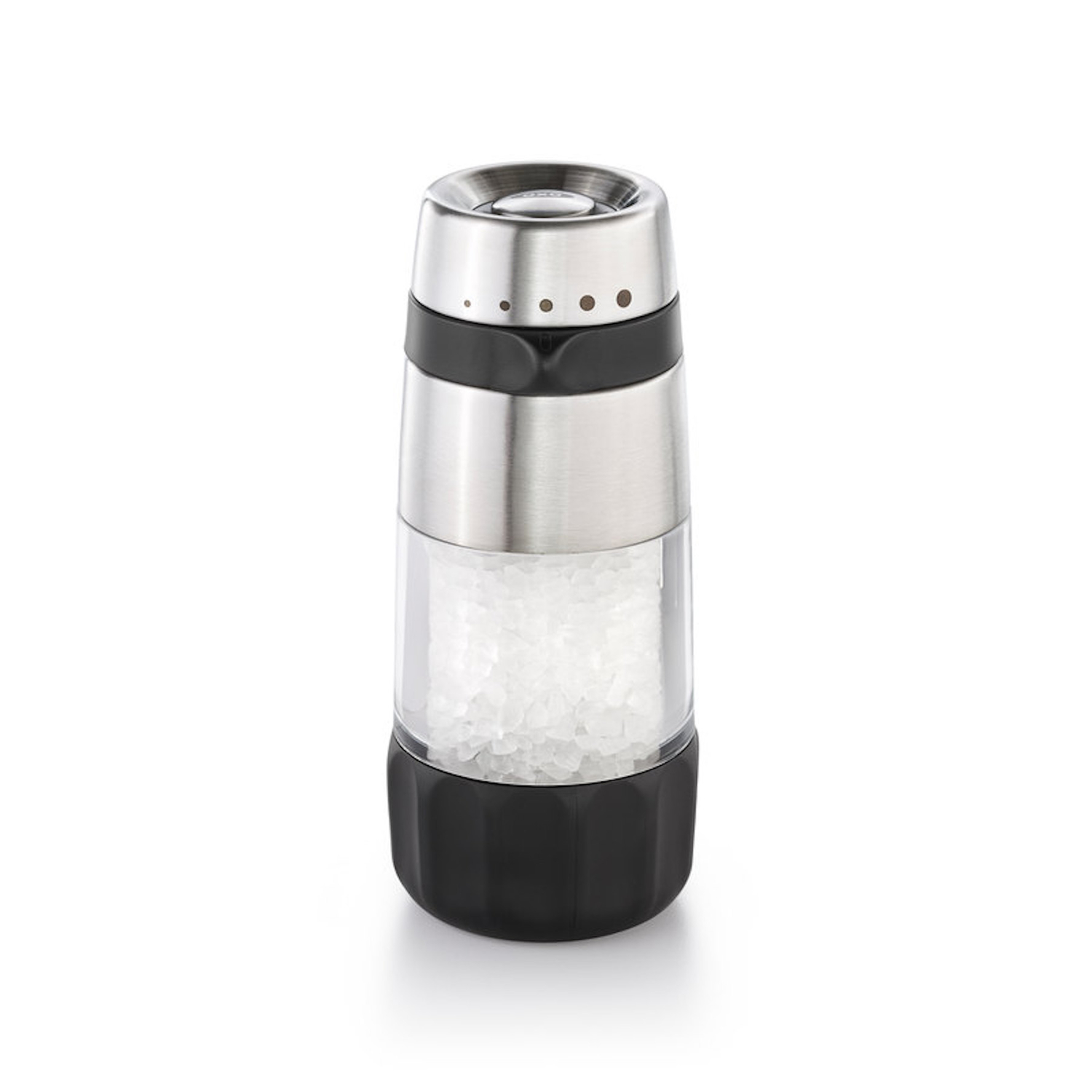 Photos - Other Accessories Oxo Good Grips Black Plastic/Stainless Steel Salt Grinder 4.76 oz 1140600 