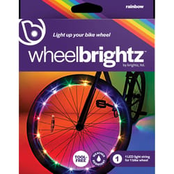 Brightz Wheel Brightz Multicolor LED Bike Accessory ABS Plastics, Polyurethane, Silcone/Rubber, Iron