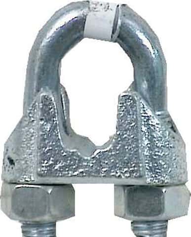 Campbell Galvanized Zinc Wire Rope Thimble 1/2 in. L Campbell Galvanized Zinc Wire Rope Thimble 1/2 in. L