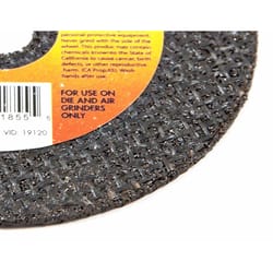 Forney 3 in. D X 3/8 in. Aluminum Oxide Metal Cut-Off Wheel 1 pc