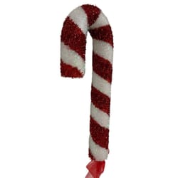 Youngcraft Red/White 3D Christmas Candy Cane Stake Table Decor