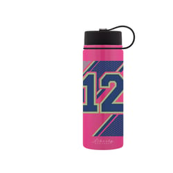 Liberty 20 oz 12th Man - Flamingo Multicolored BPA Free Vacuum Insulated Bottle