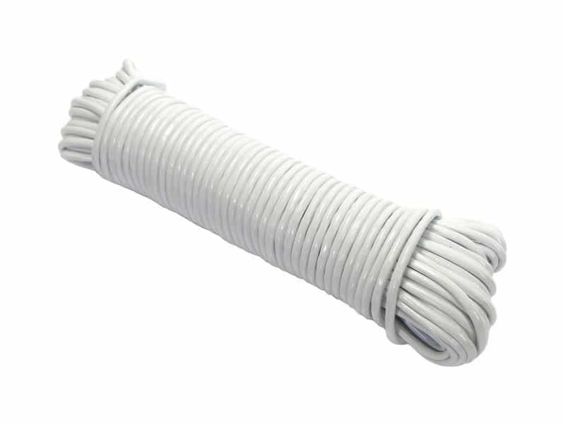 Ace 100 ft. L White Plastic Clothesline Ace Hardware