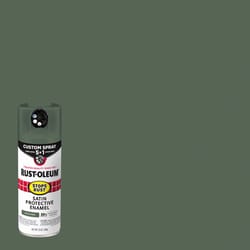 Rust-Oleum Stops Rust Satin Earthy Green Protective Enamel Spray Paint 12 oz