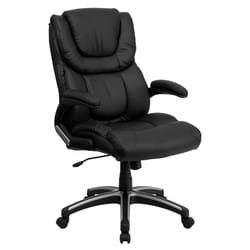 Flash Furniture Black Leather Office Chair