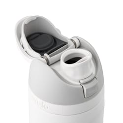 Owala FreeSip 40 fl. oz. Shy Marshmallow BPA Free Water Bottle with Spout Lid