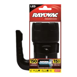 Rayovac Workhorse Pro 150 lumens Black LED Flashlight C Battery