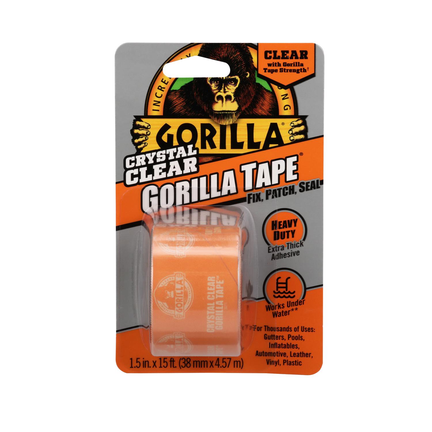 Photos - Other interior and decor Gorilla 1.88 in. W X 15 ft. L Clear Repair Tape 6015002 