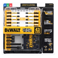 DeWalt FlexTorq Assorted Screwdriving Bit Set 43 pc