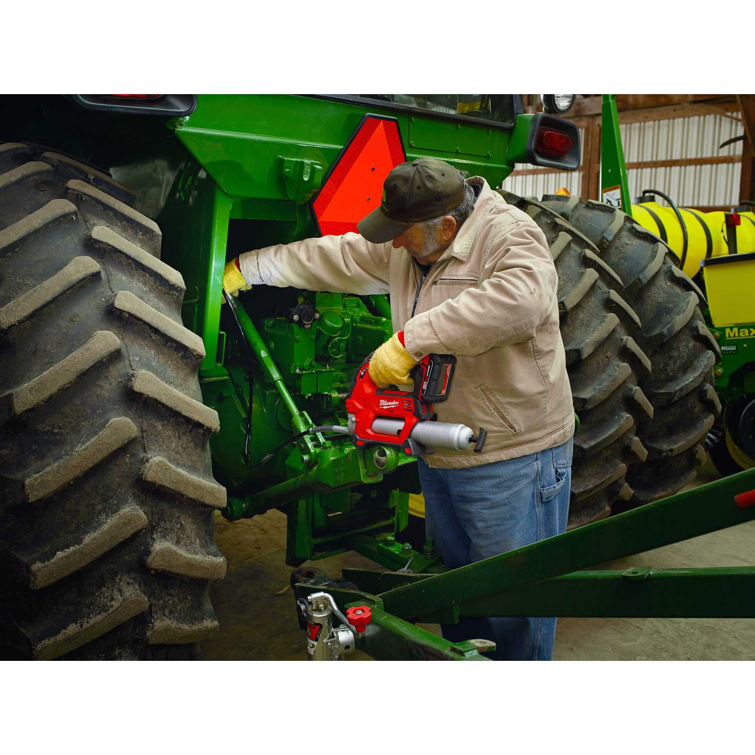 Milwaukee M18 Metal Cordless Electric Grease Gun 14 oz. Ace Hardware