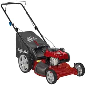 Craftsman  21 in. W 140 cc Manual-Push  Mulching Capability Lawn Mower 