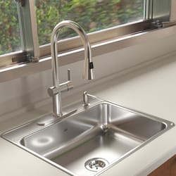 Kindred Creemore Stainless Steel Top Mount 25 in. W X 22 in. L Single Bowl Kitchen Sink