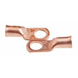 Forney #4 Welding Cable Lug Copper 2 pc