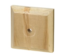 Waddell 4-1/4 in. H X 3-1/4 in. L Prefinished Brown Pine Exterior Post Top Waddell 4-1/4 in. H X 3-1/4 in. L Prefinished Brown Pine Exterior Post Top