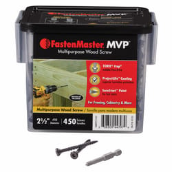 FastenMaster MVP 2-1/2 in. L Torx Ttap Wood Screws 450 pk