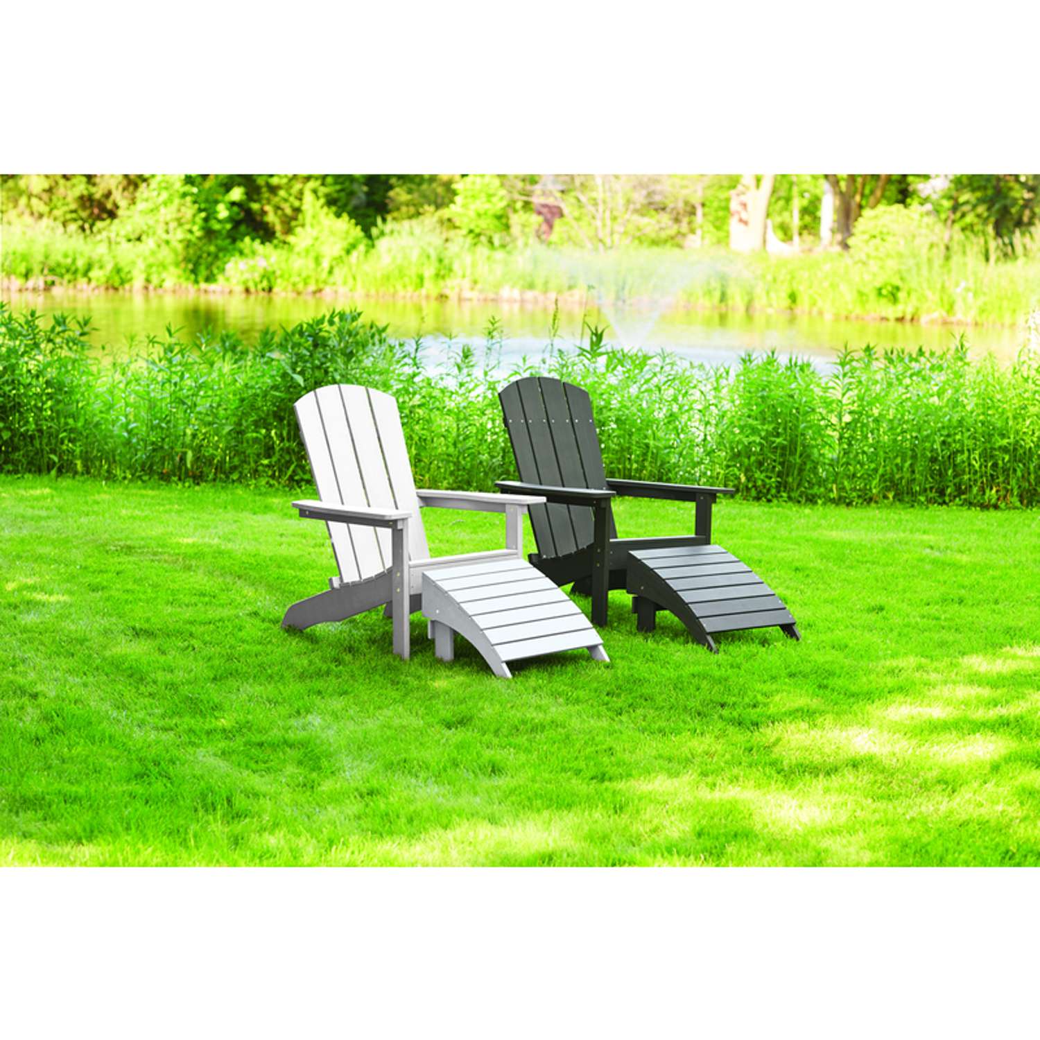 Black adirondack chairs ace outlet hardware