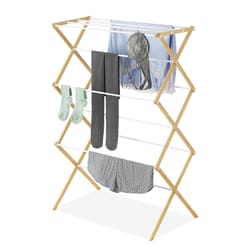 Whitmor 29.25 in. H X 5 in. W X 2.5 in. D Wood Clothes Drying Rack