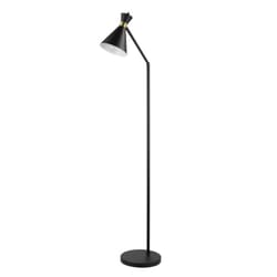 Globe Electric 62 in. Matte Black Floor Lamp