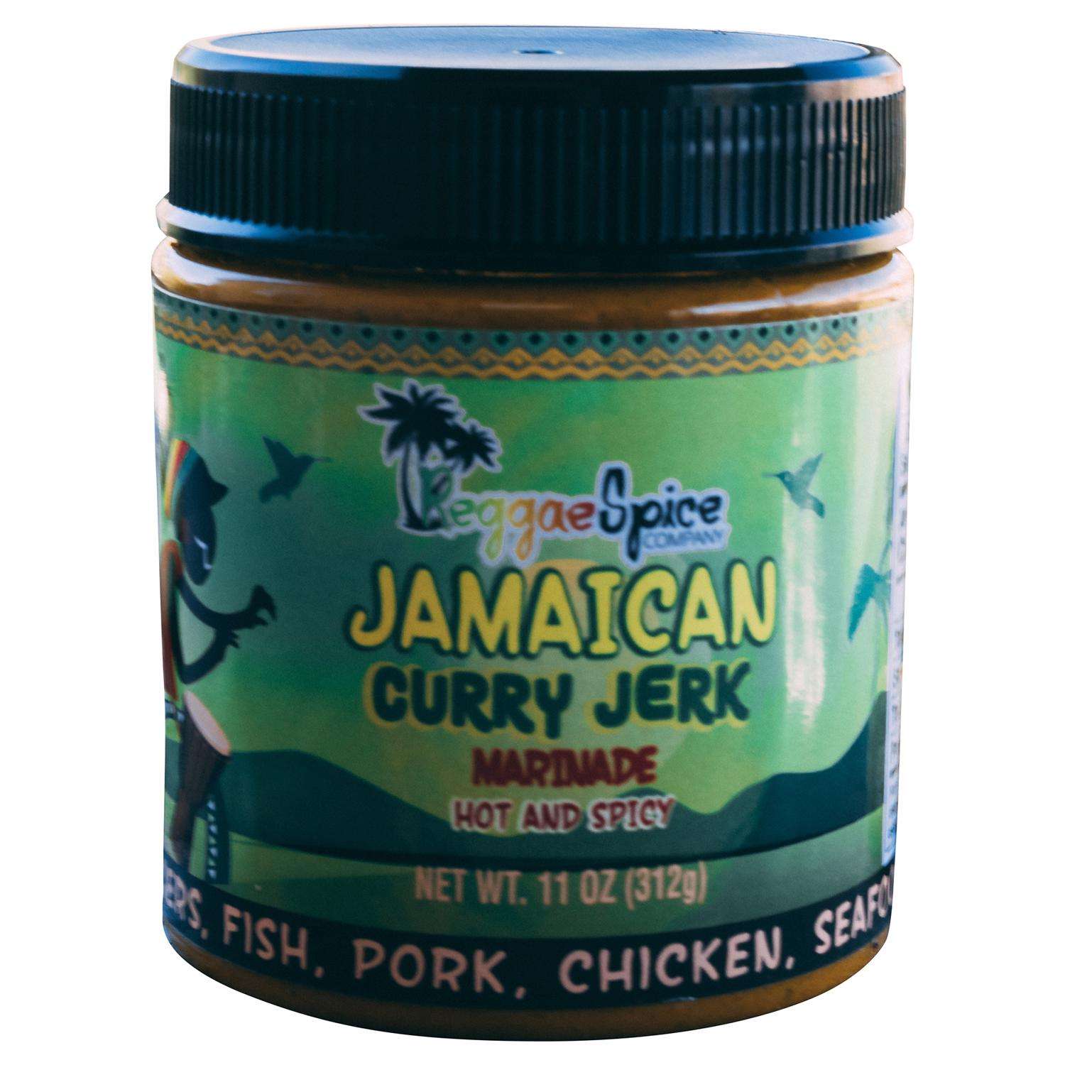 Reggae Spice Company Jamaican Curry Jerk Hot & Spicy Marinade 11 oz Ace Hardware