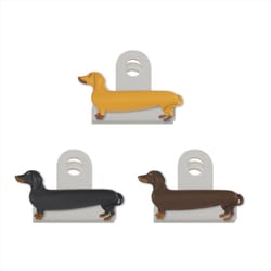 Kikkerland Design Assorted ABS Plastic Bag Clips