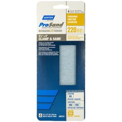 Norton ProSand 9 in. L X 3-2/3 W 220 Grit Aluminum Oxide Sanding Sheet 4 pk