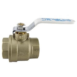 Apollo 94ALF-A Series 1-1/2 in. Brass FNPT Ball Valve Full Port