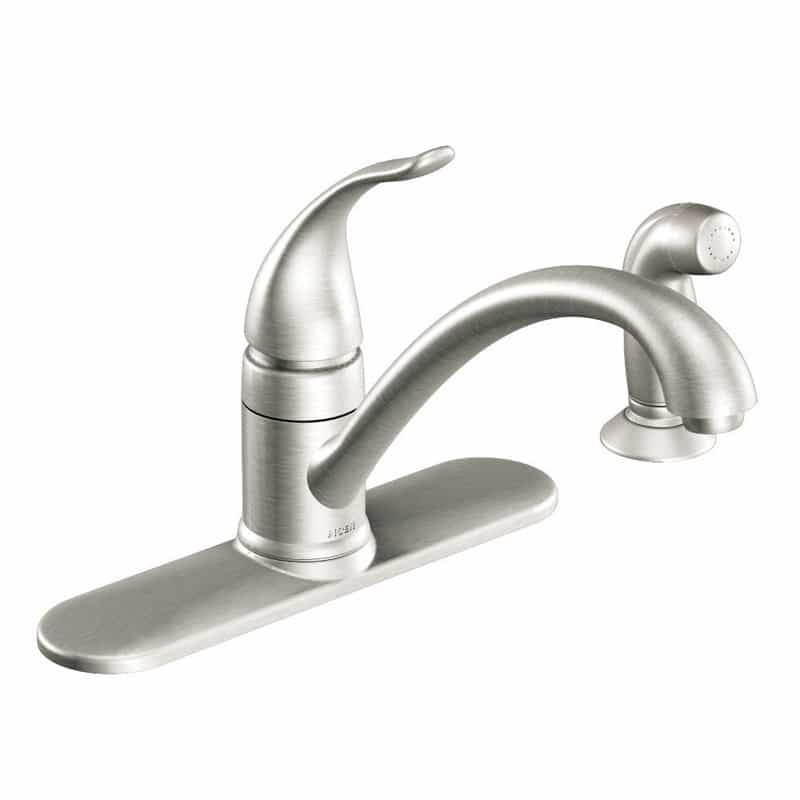 Moen Torrance One Handle Stainless Steel Kitchen  Faucet   Moen Torrance One Handle Stainless Steel Kitchen  Faucet