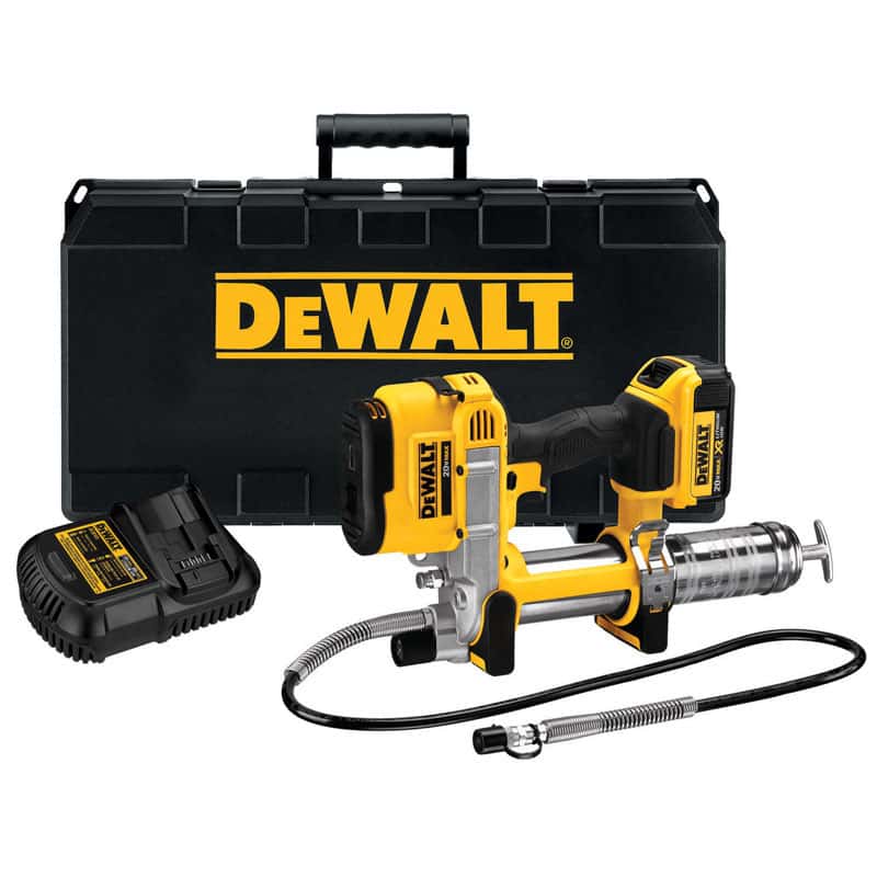 DeWalt Polypropylene/Stainless Steel Cordless Electric Grease Gun Ace