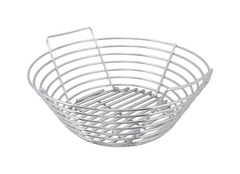 Kick Ash Basket Stainless Steel Charcoal Basket 4.25 in. W For Big