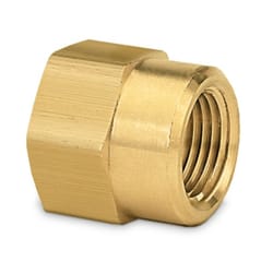 Gilmour 1/2 in. Brass Threaded Double Female Hose Connector