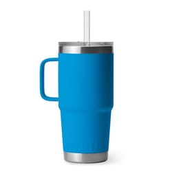 YETI Rambler 25 oz Big Wave Blue BPA Free Straw Mug