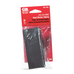 Gardner Bender 1 in. D Heat Shrink Tubing Black 2 pk