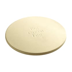 Big Green Egg Ceramic Natural Pizza Stone 1 pk