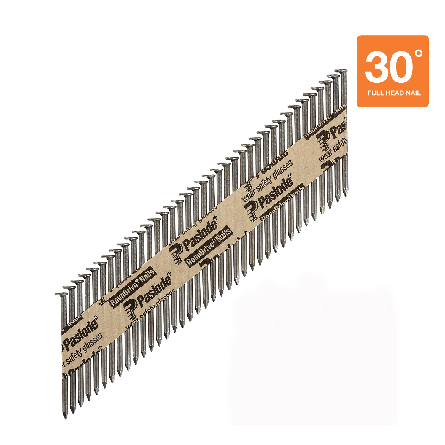 Photos - Nail / Screw / Fastener Paslode RounDrive 2-3/8 in. L X 16 Ga. Straight Strip Brite Framing Nails 