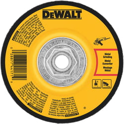 DeWalt 4-1/2 in. D X 5/8 in. Metal Grinding Wheel